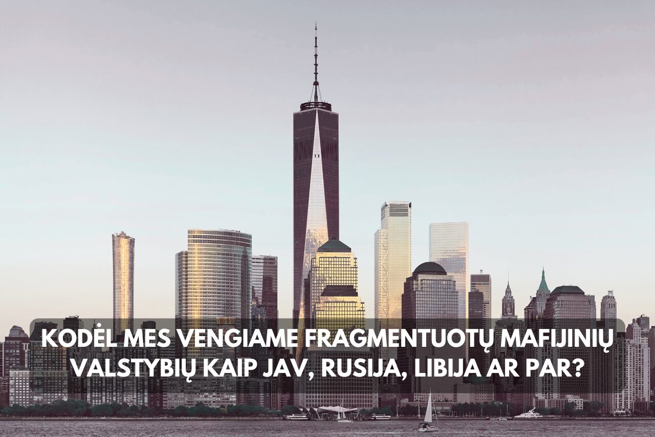 Kodėl mes nedirbame su šešėlinėmis mafijinėmis valstybėmis?