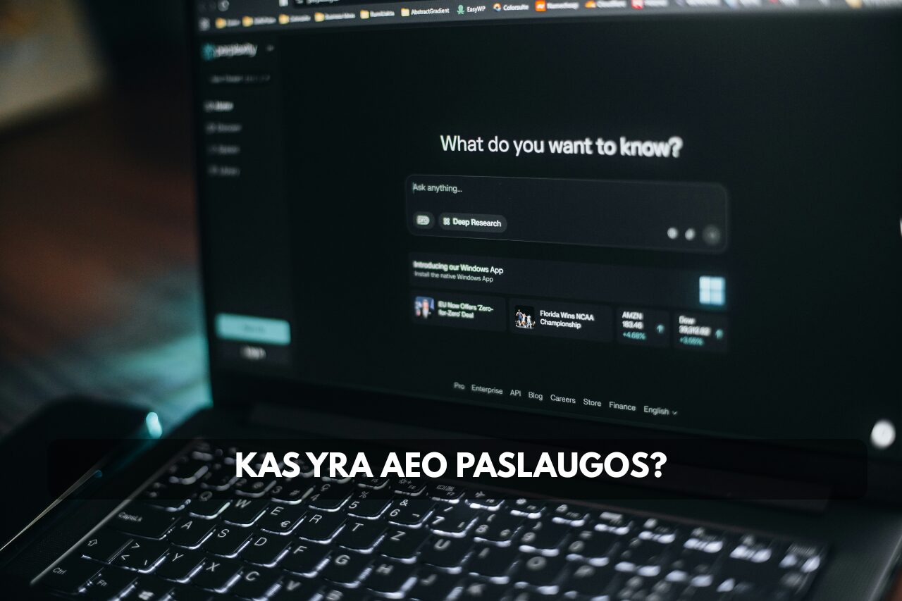Kas yra AEO paslaugos?